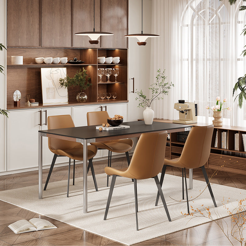 Metal Rectangular Dining Table
