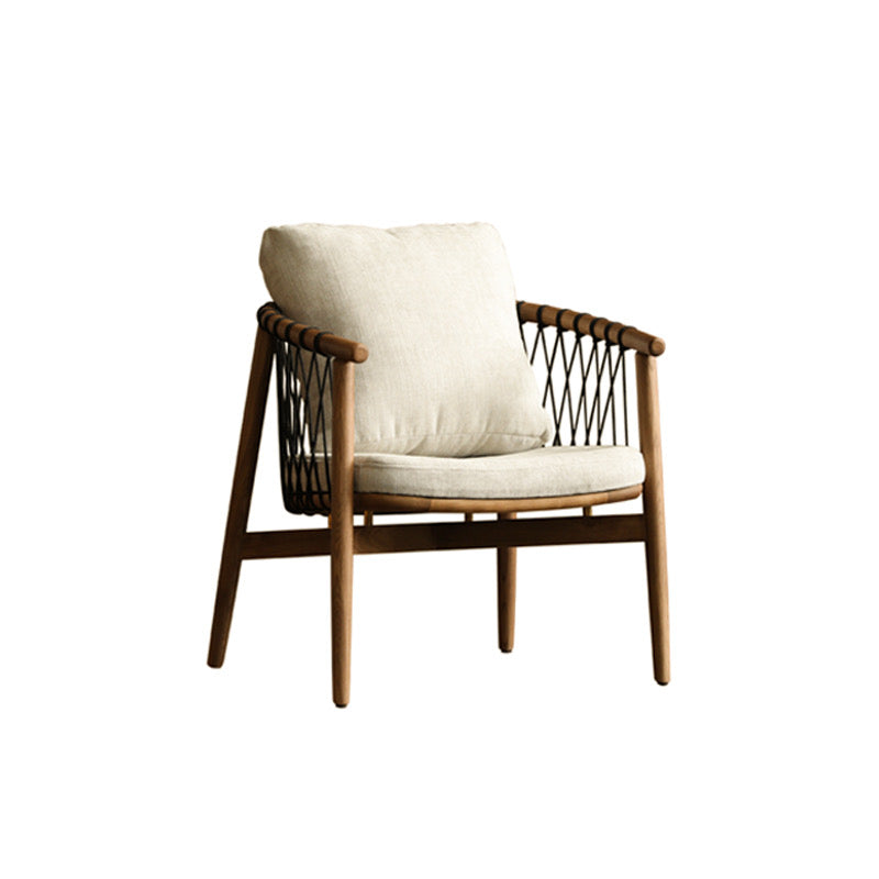 Solid Wood Rope Woven Chair