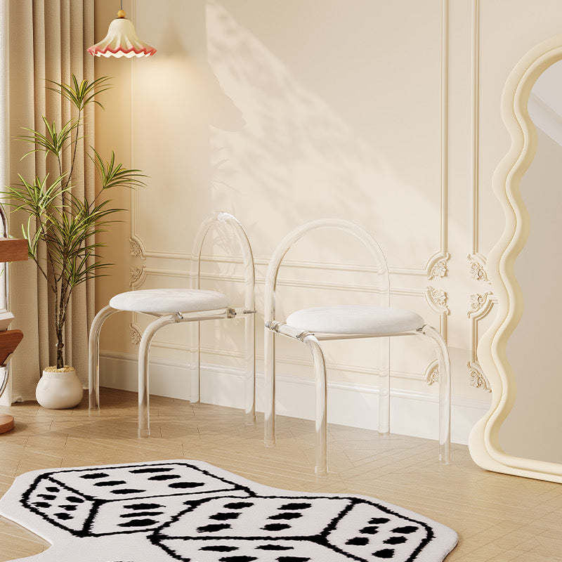 Acrylic Vanity Chair