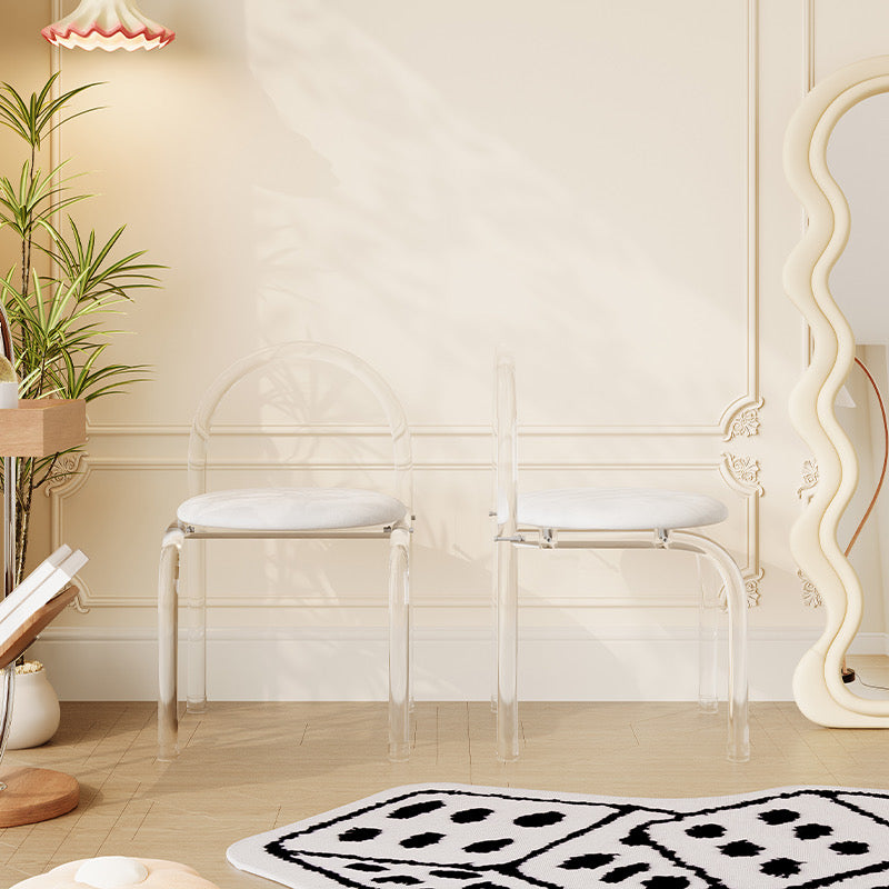 Acrylic Vanity Chair