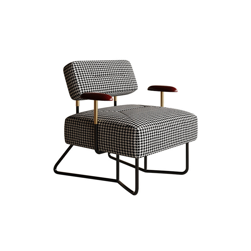 Houndstooth Pattern Single Sofa