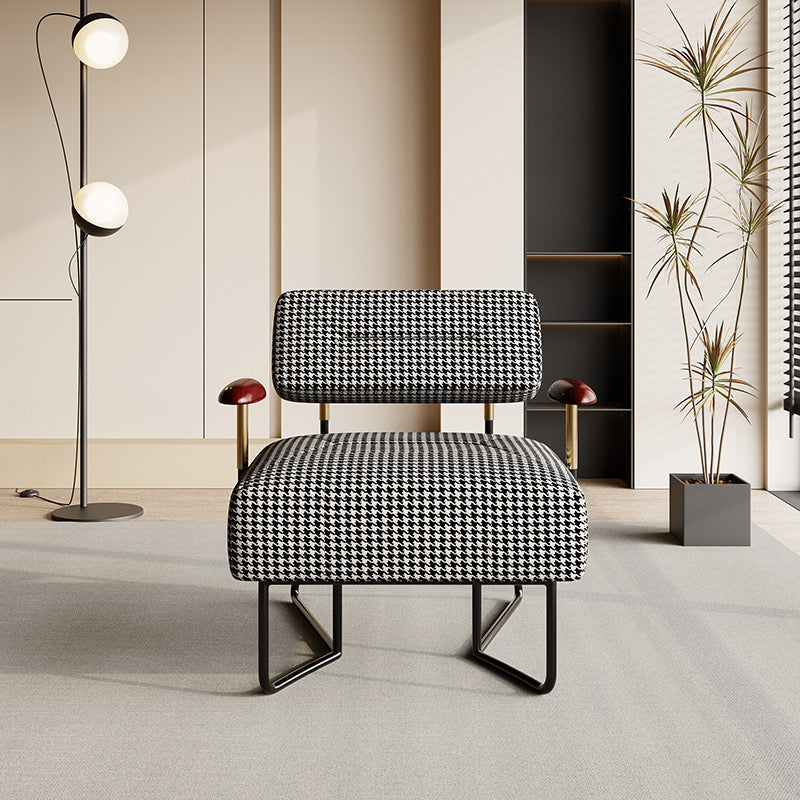 Houndstooth Pattern Single Sofa