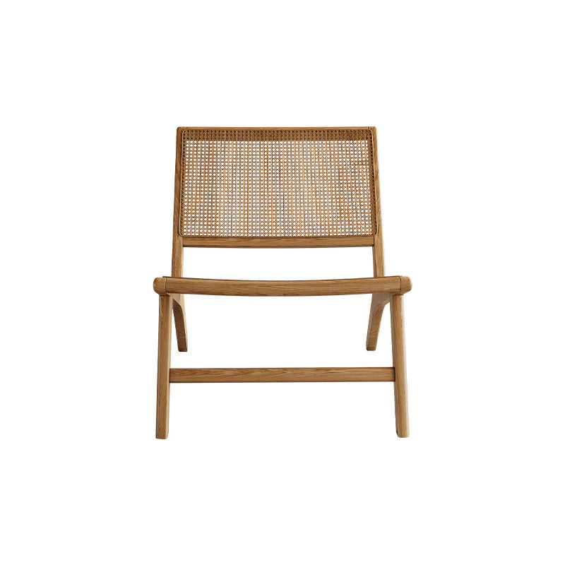 Woven Rattan Back Chair