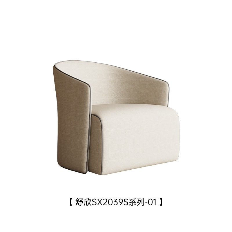Comfort Fabric Single Sofa Chair
