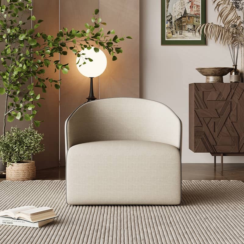 Comfort Fabric Single Sofa Chair