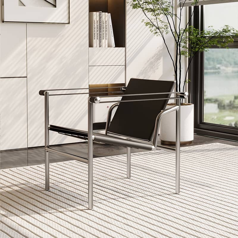 Saddle Leather Lounge Chair