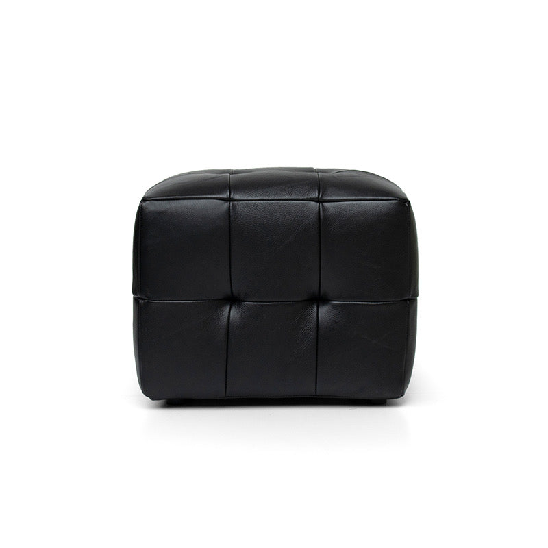 Genuine Leather Small Stool