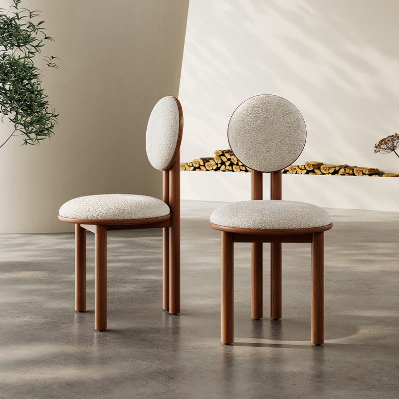 Fabric Upholstered Earring Chair
