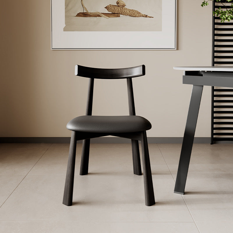 Curved Back Crescent Chair