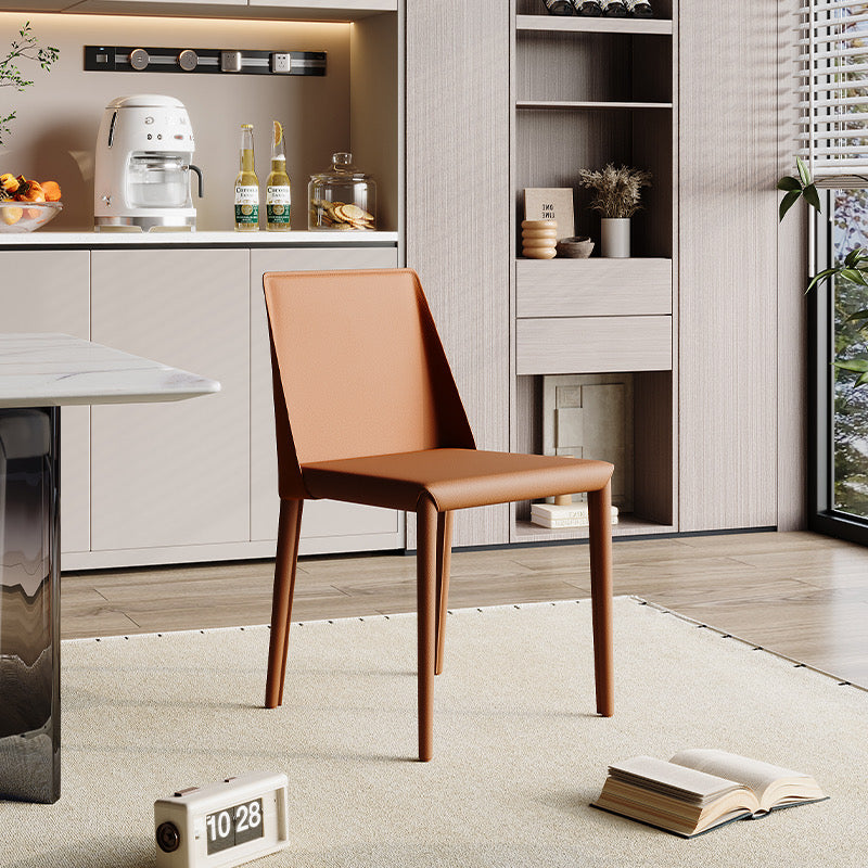 Saddle Leather Dining Chair
