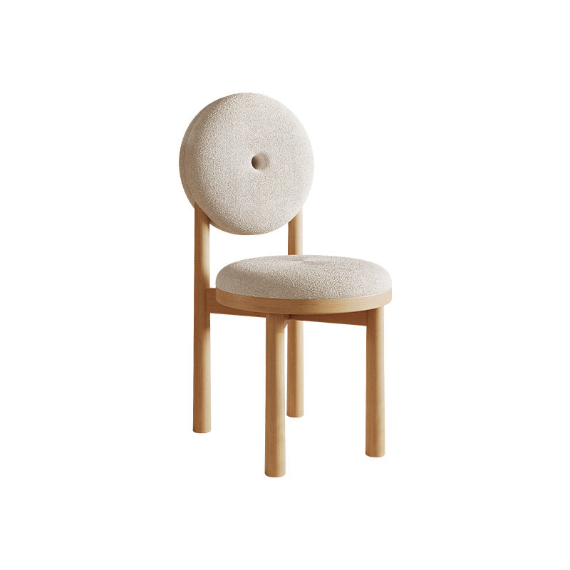 Upholstered Backrest Dining Chair