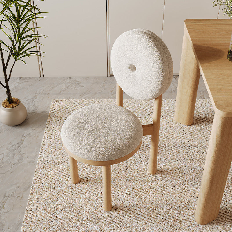 Upholstered Backrest Dining Chair