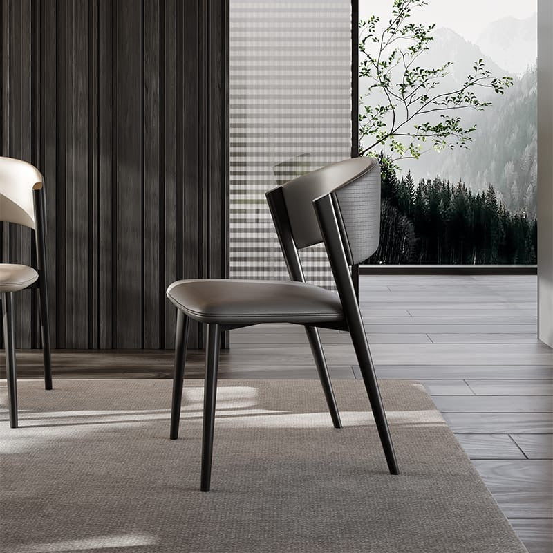 Curved Back Dining Chair