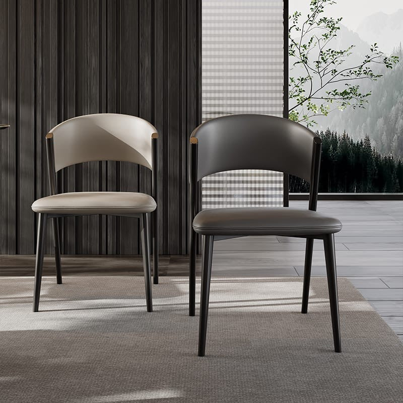 Curved Back Dining Chair