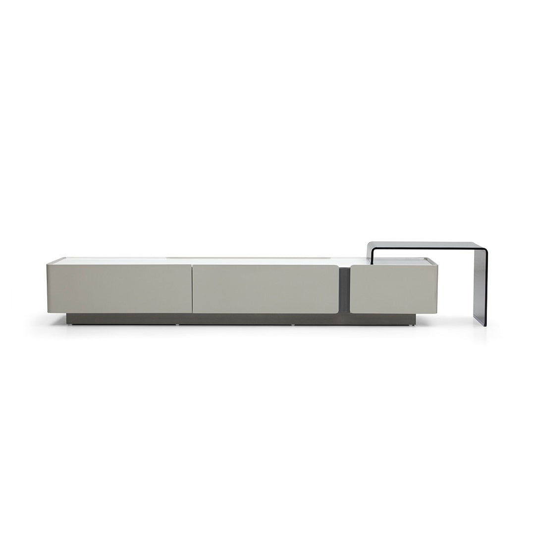 Extendable TV Cabinet with Side Cabinet