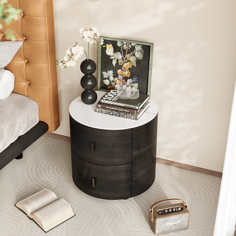 Modern Stone Bedside Table