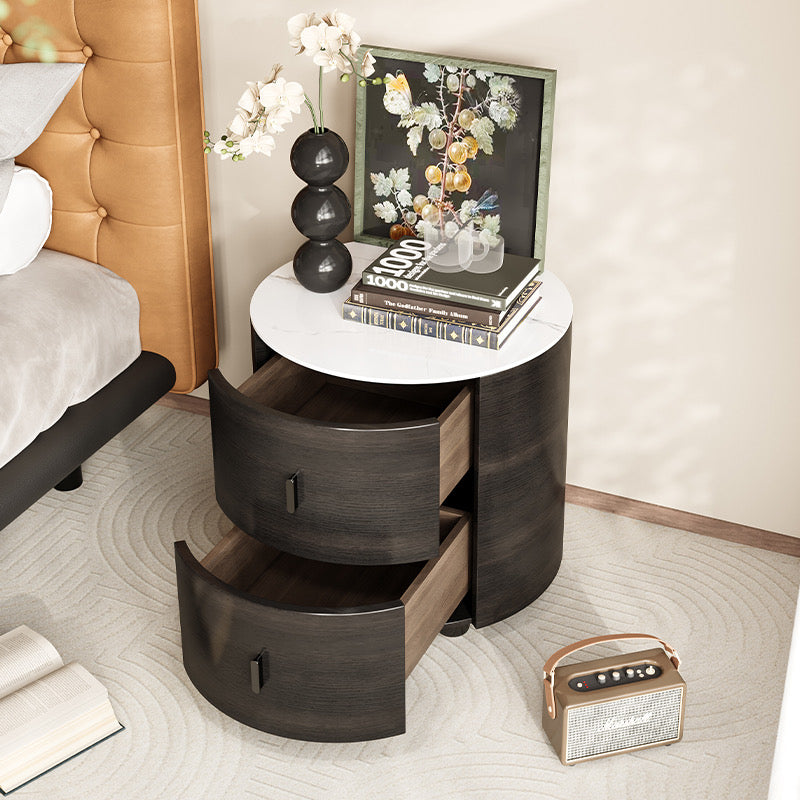 Modern Stone Bedside Table
