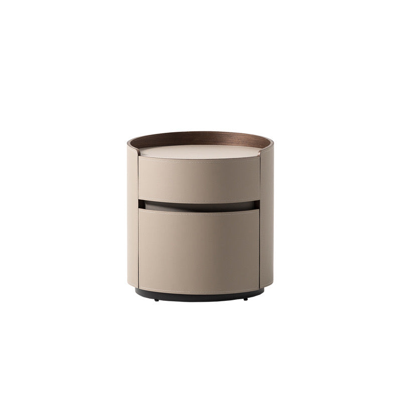 Spray-Painted Bedside Table