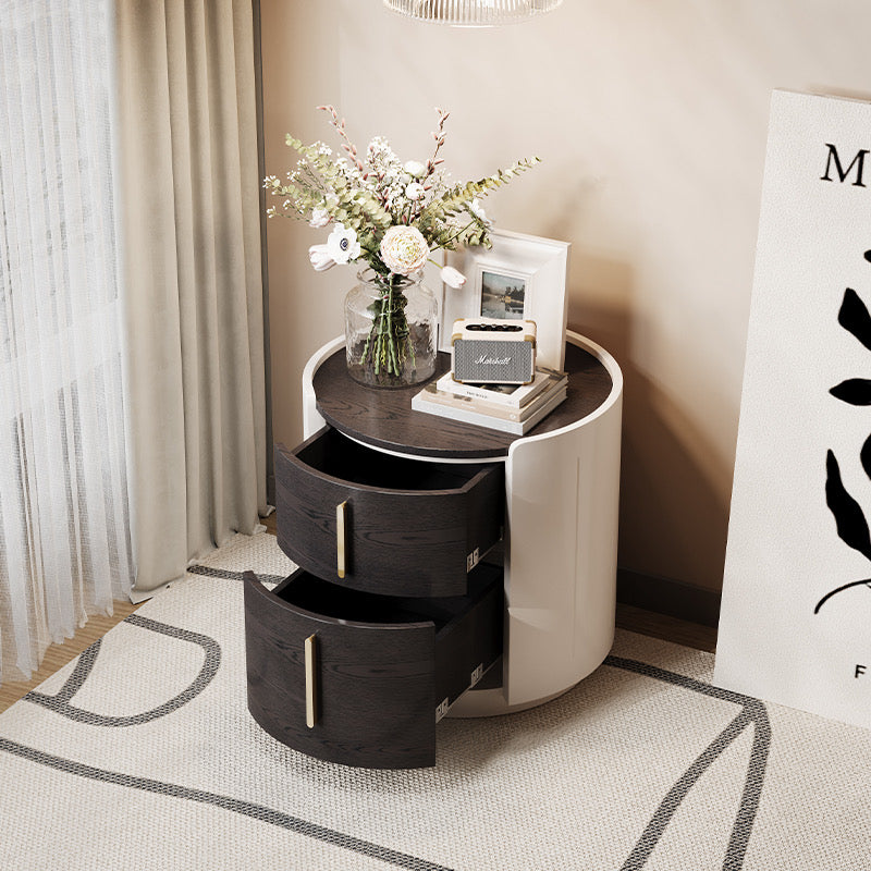 Spray-Painted MDF Nightstand
