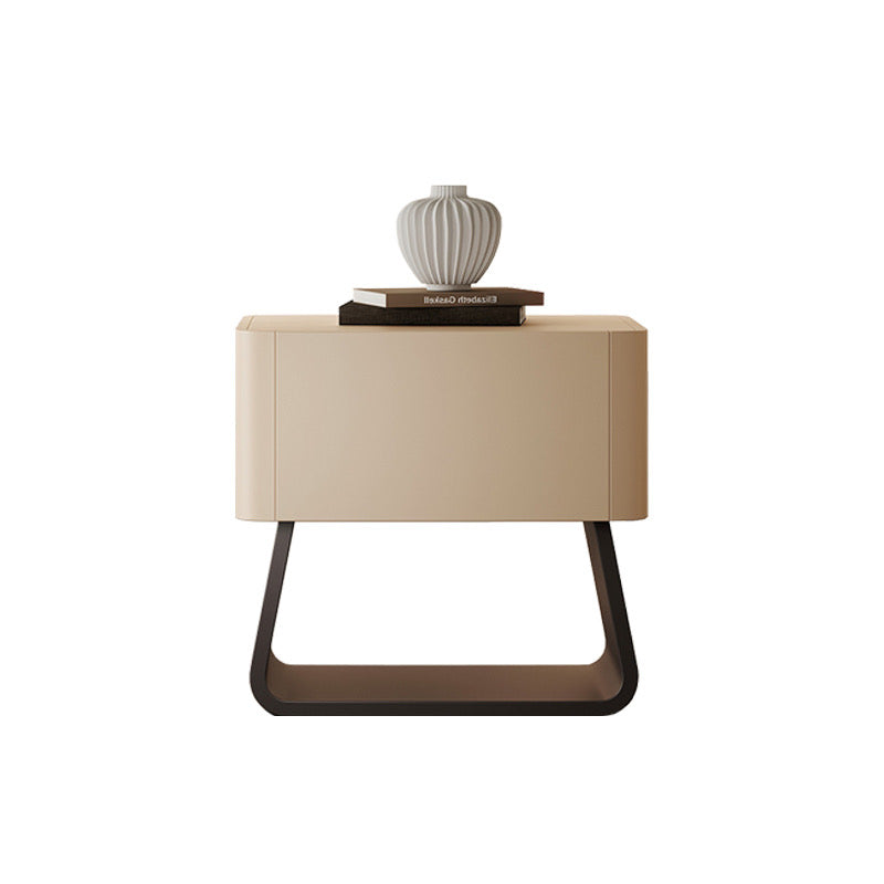 Cream and Grey Bedside Table 2