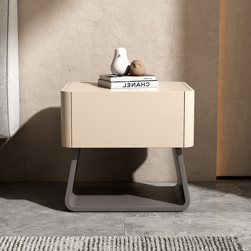 Cream and Grey Bedside Table 2