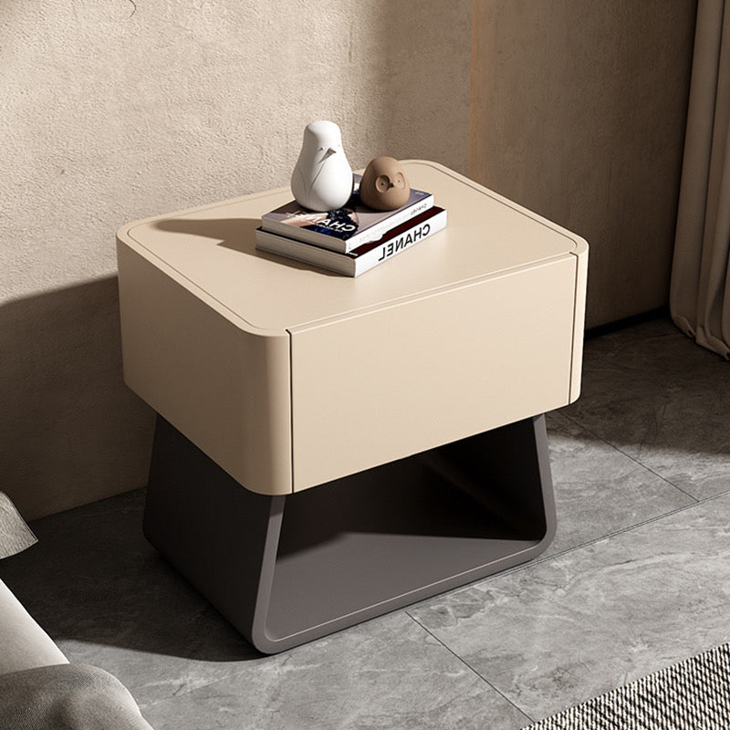 Cream and Grey Bedside Table 2