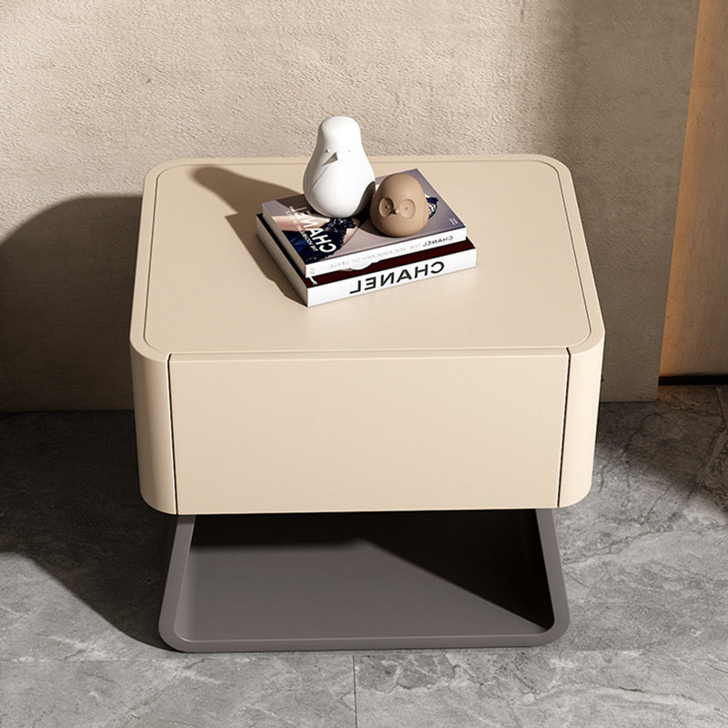 Cream and Grey Bedside Table 2