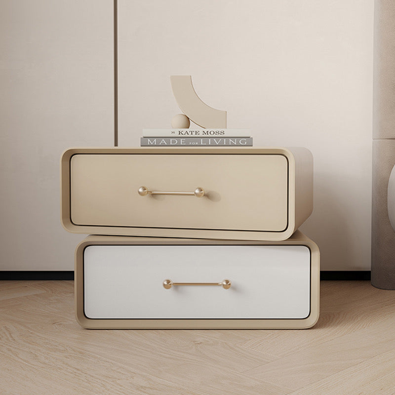 Cream and Grey Bedside Table 3