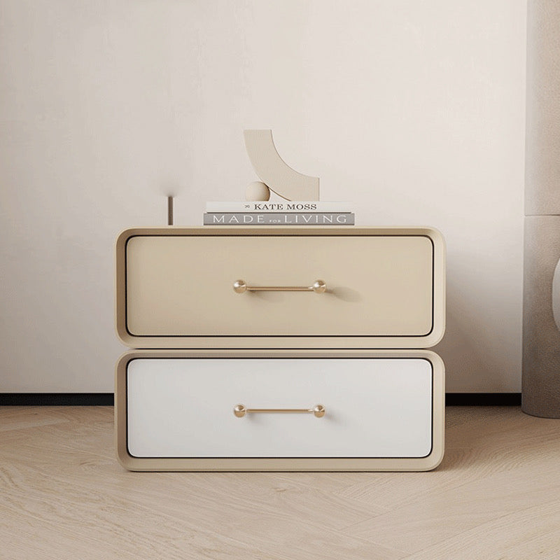 Cream and Grey Bedside Table 3