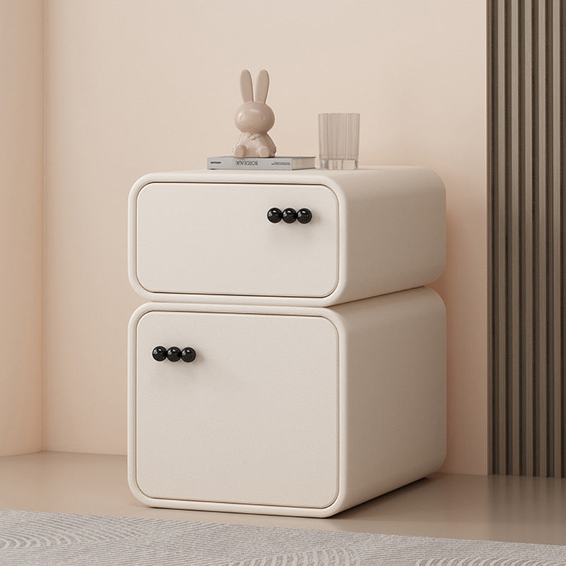 Cream Bedside Table