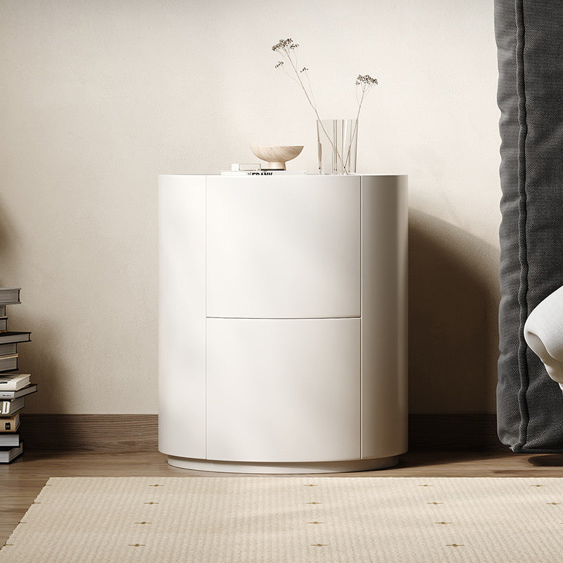 Multilayer Wood Bedside Table