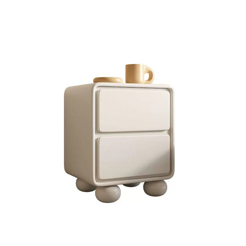 Ivory White Nightstand