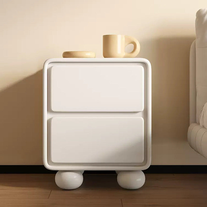 Ivory White Nightstand