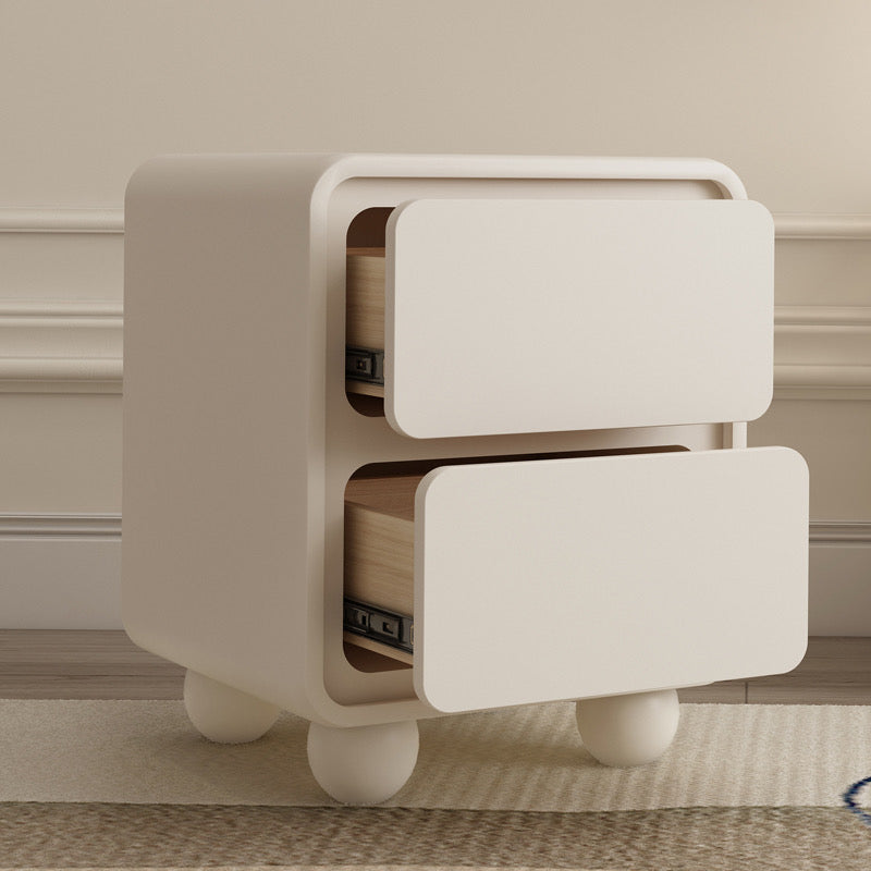 Ivory White Nightstand