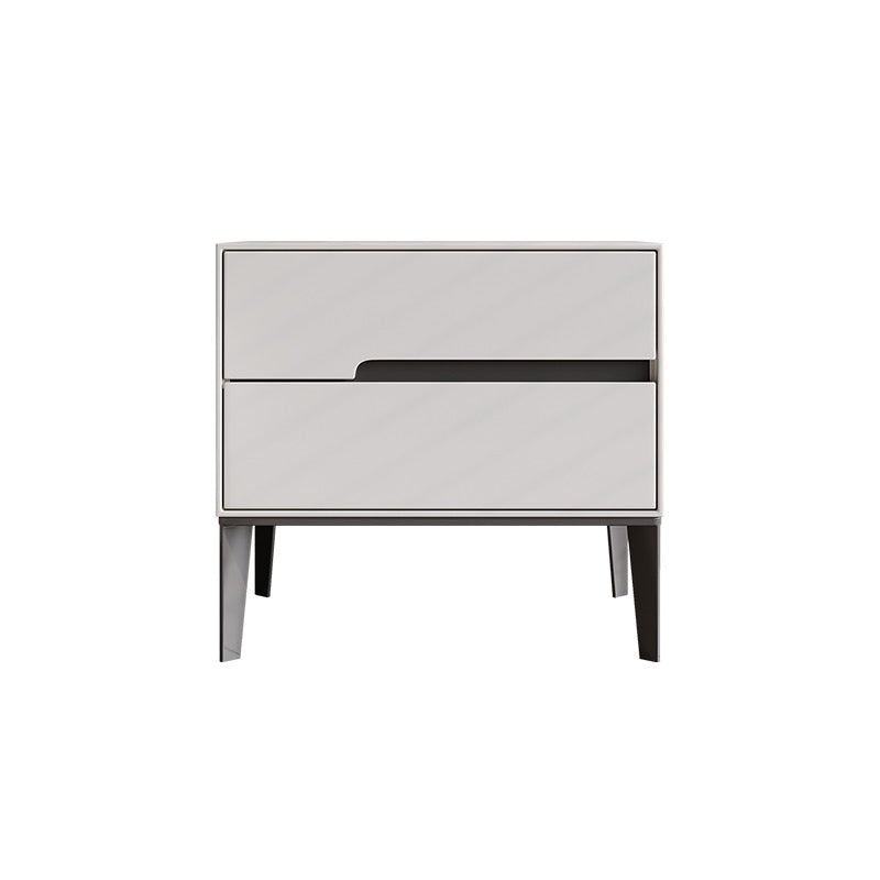 White Bedside Table