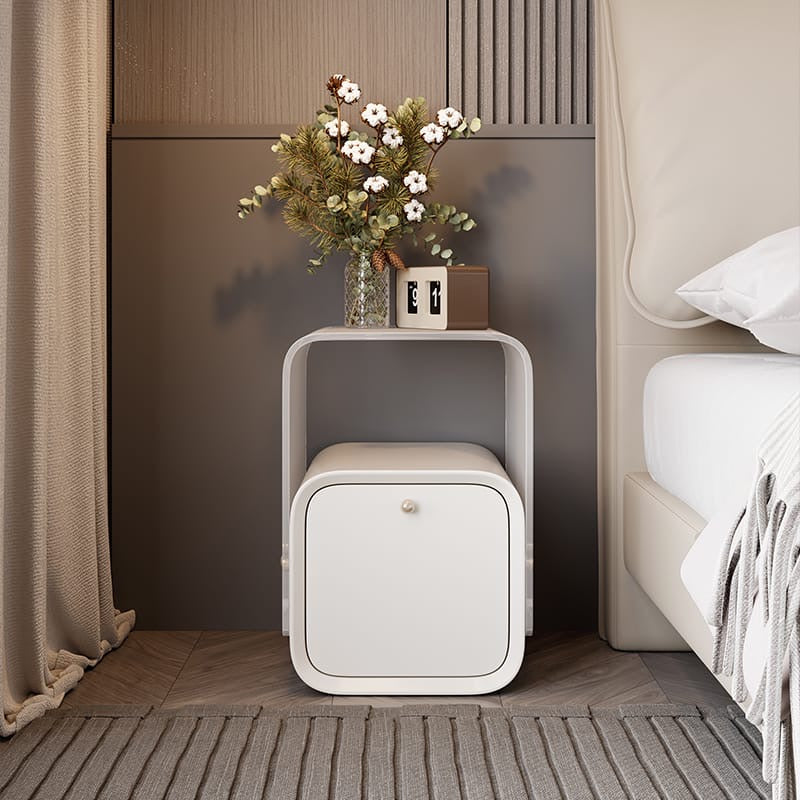 Frosted Acrylic Nightstand