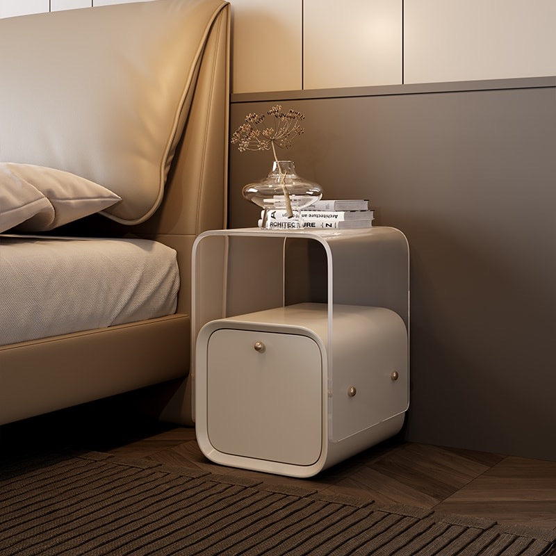 Frosted Acrylic Nightstand
