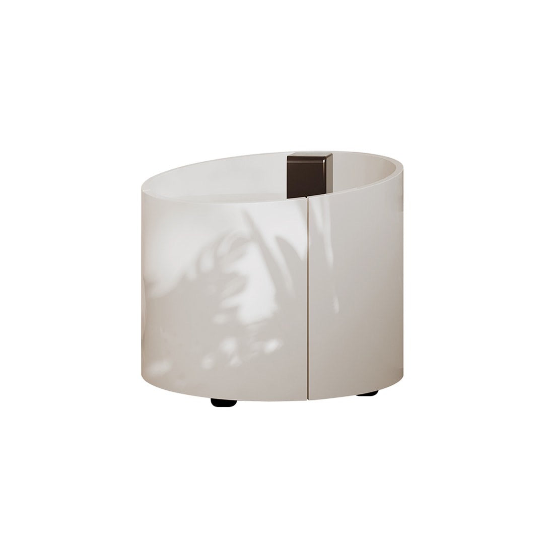 Round Bedside Table