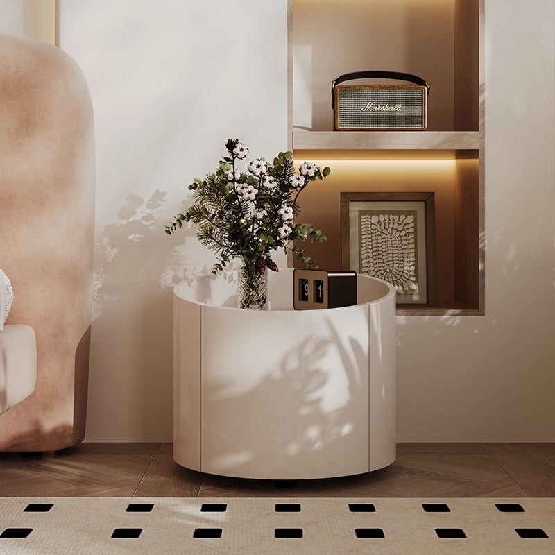Round Bedside Table