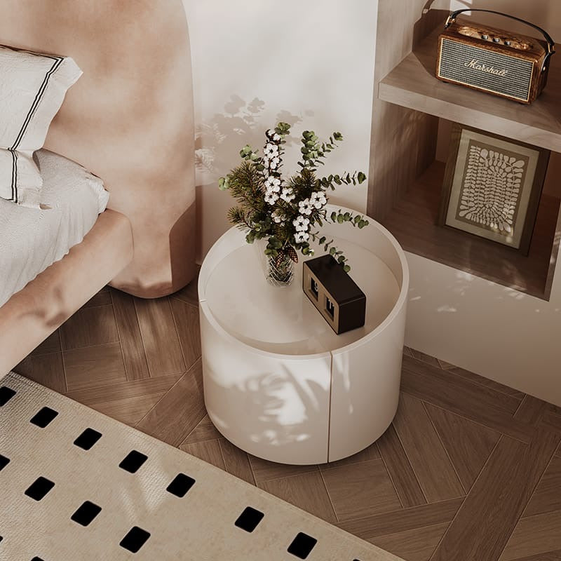 Round Bedside Table