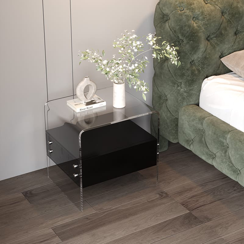 Acrylic Floating Nightstand