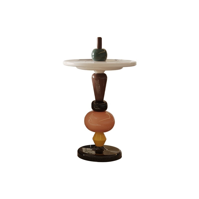 Candy Cane Edge Side Table
