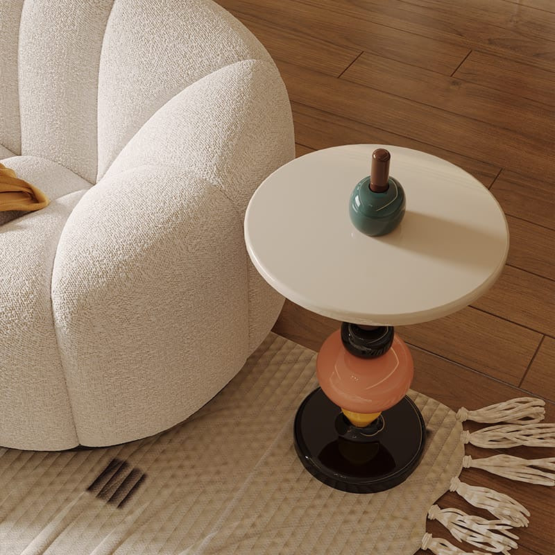 Candy Cane Edge Side Table