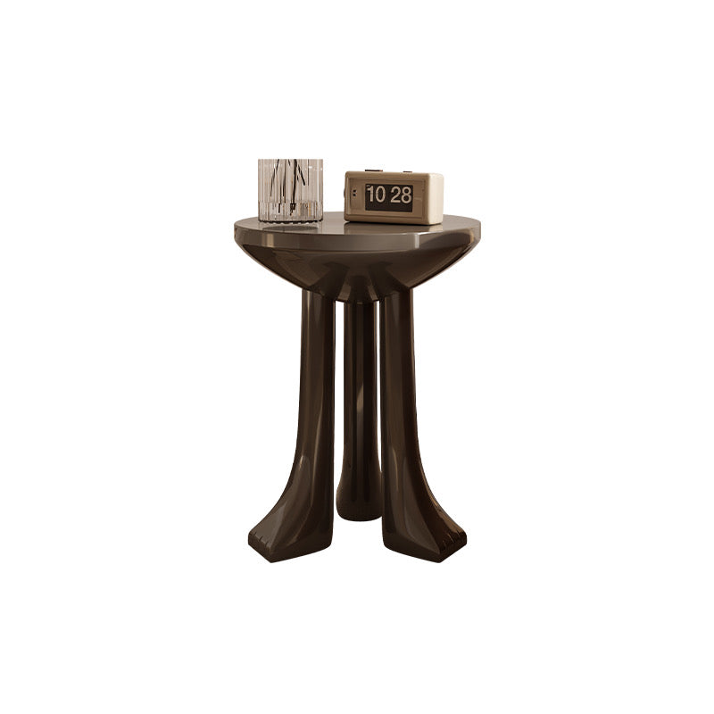 Black Tri-Leg End Table