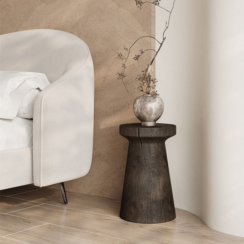 Pine Wood Side Table 5