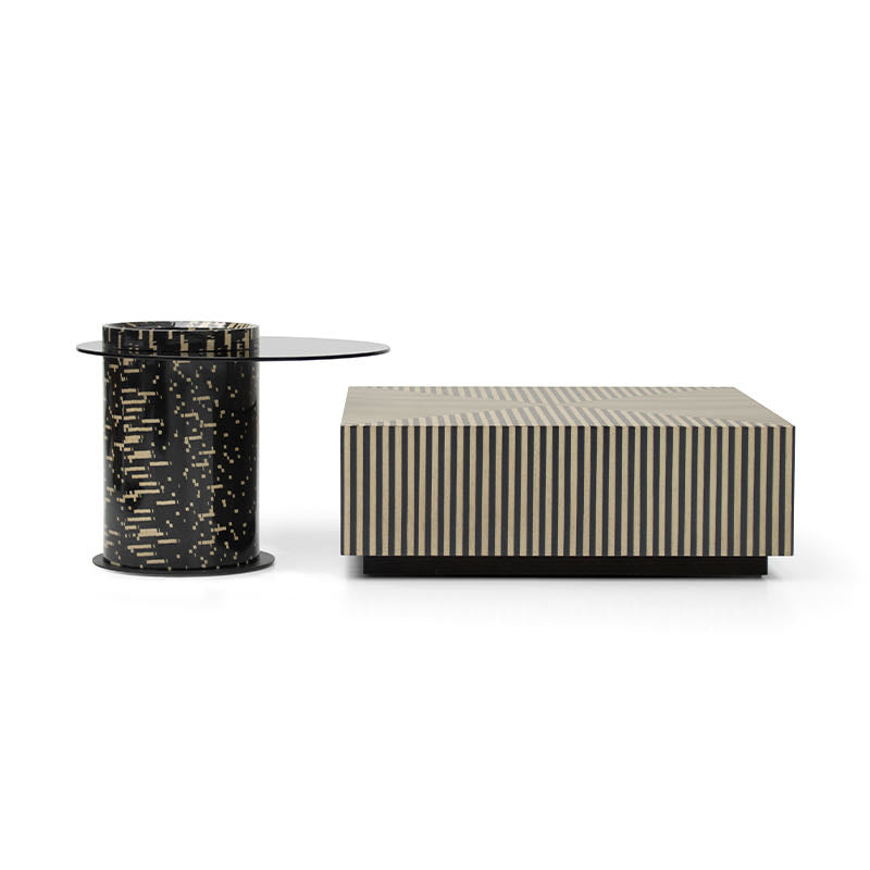 Zebra Stripe Coffee Table