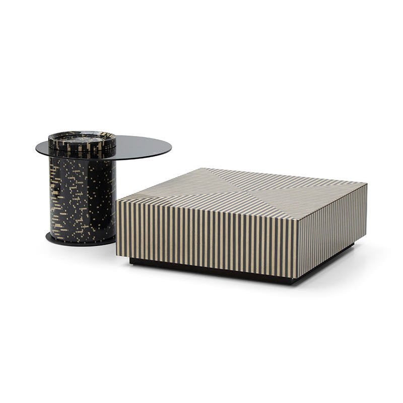 Zebra Stripe Coffee Table