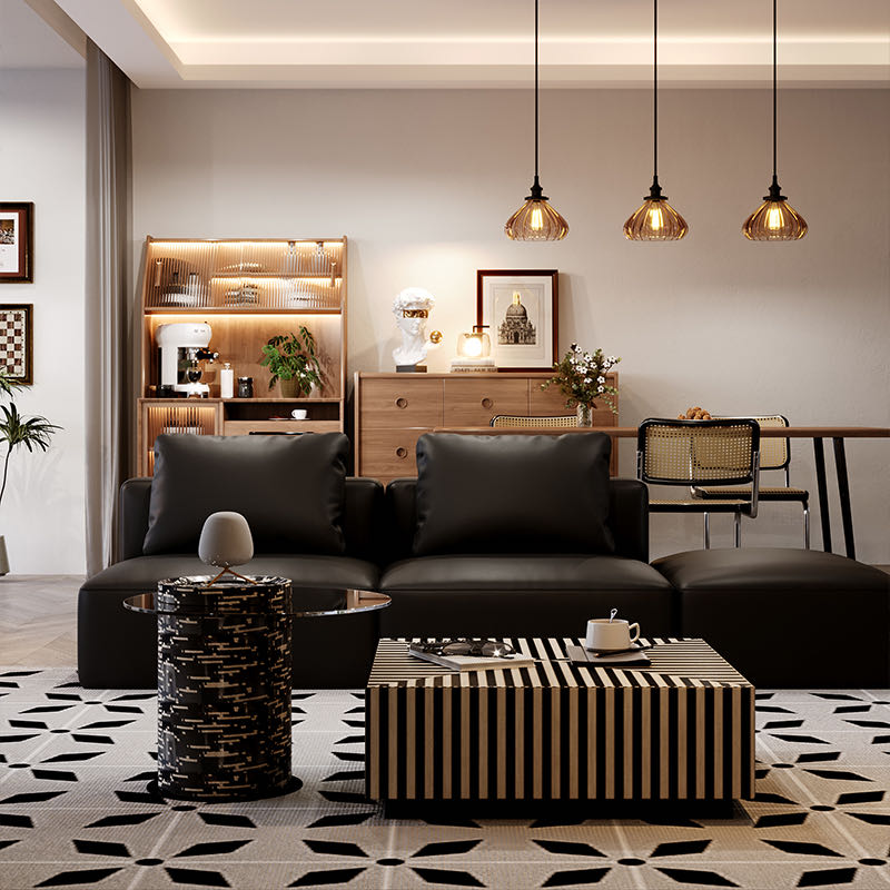 Zebra Stripe Coffee Table