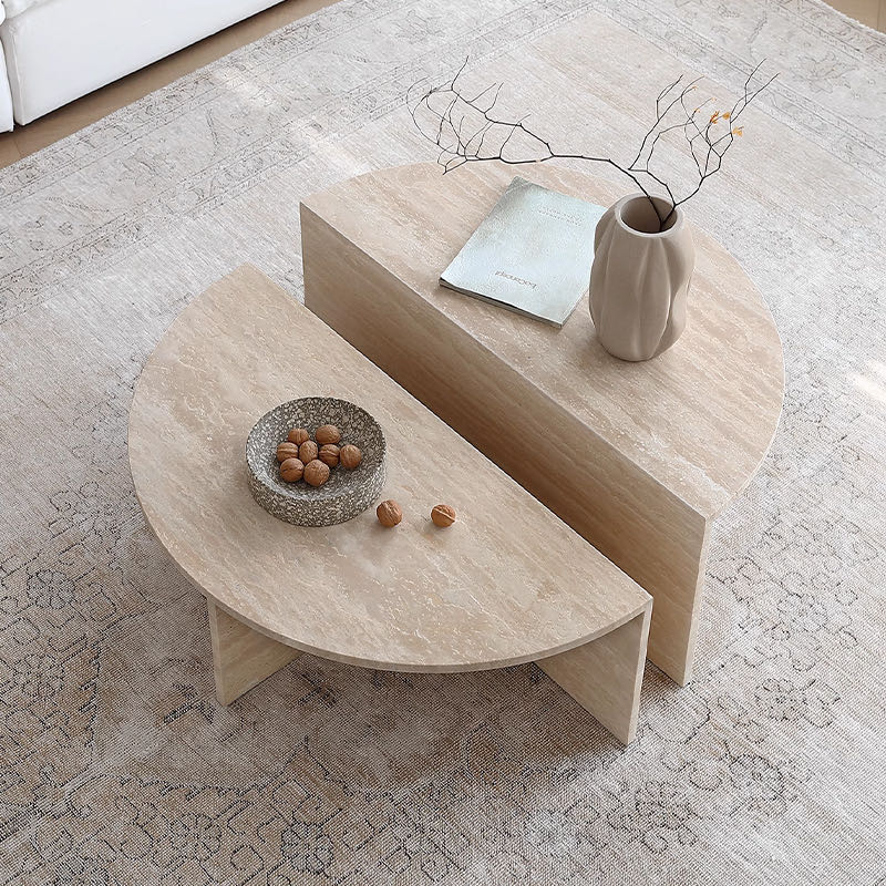 Geometric Combination Coffee Table