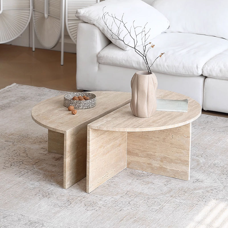 Geometric Combination Coffee Table